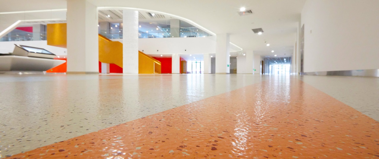 rubber floor